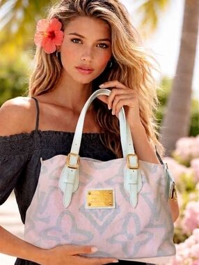 Louis Vuitton Tahitienne Cabas PM Pink Y2K Vintage Limited Edition Tote ✨ EUC